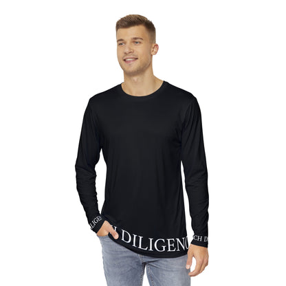 Rich Diligence Men's Long Sleeve Shirt (AOP)