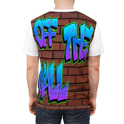 Rich Diligence OFF THE WALL Unisex AOP Cut & Sew Tee