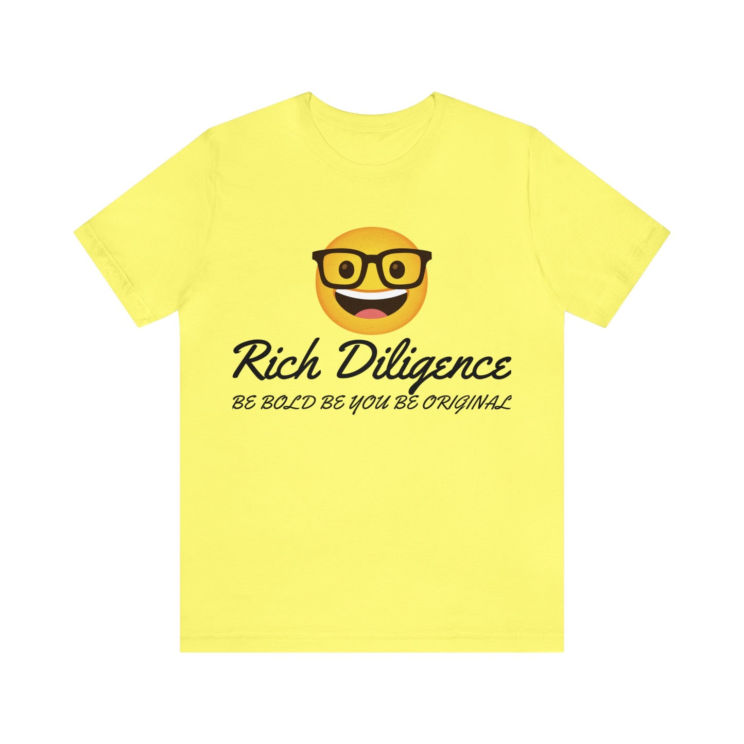 Rich Diligence Unisex Jersey T-Shirt