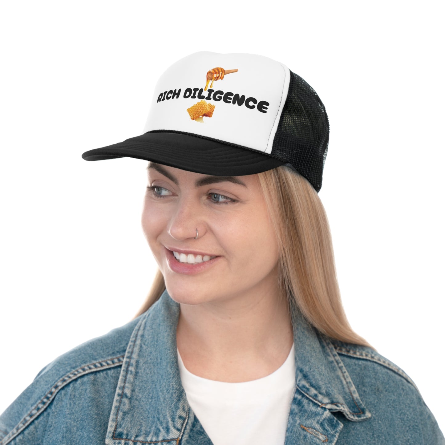 Rich DIligence Trucker Cap