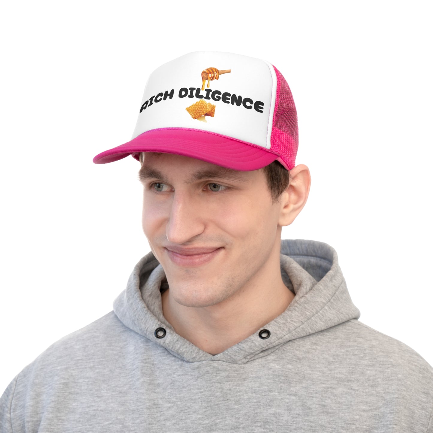 Rich DIligence Trucker Cap