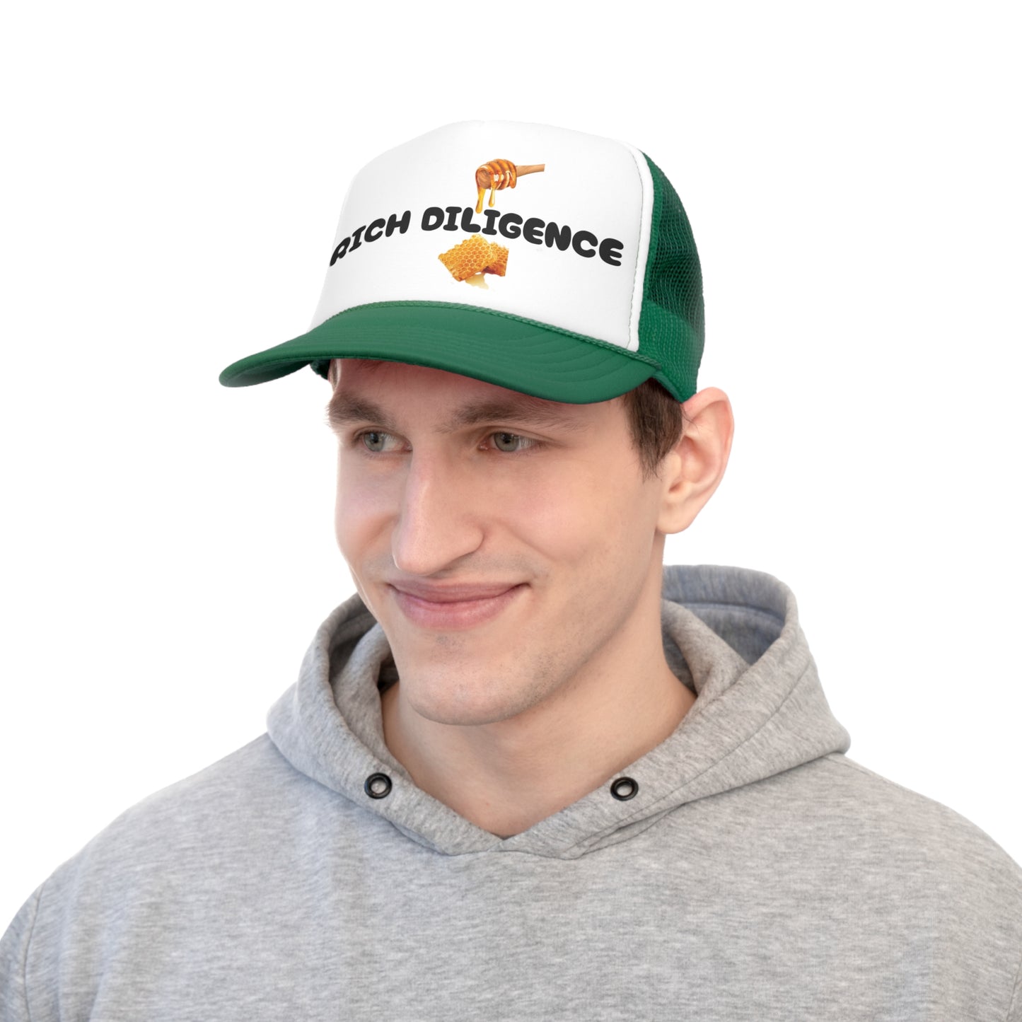 Rich DIligence Trucker Cap