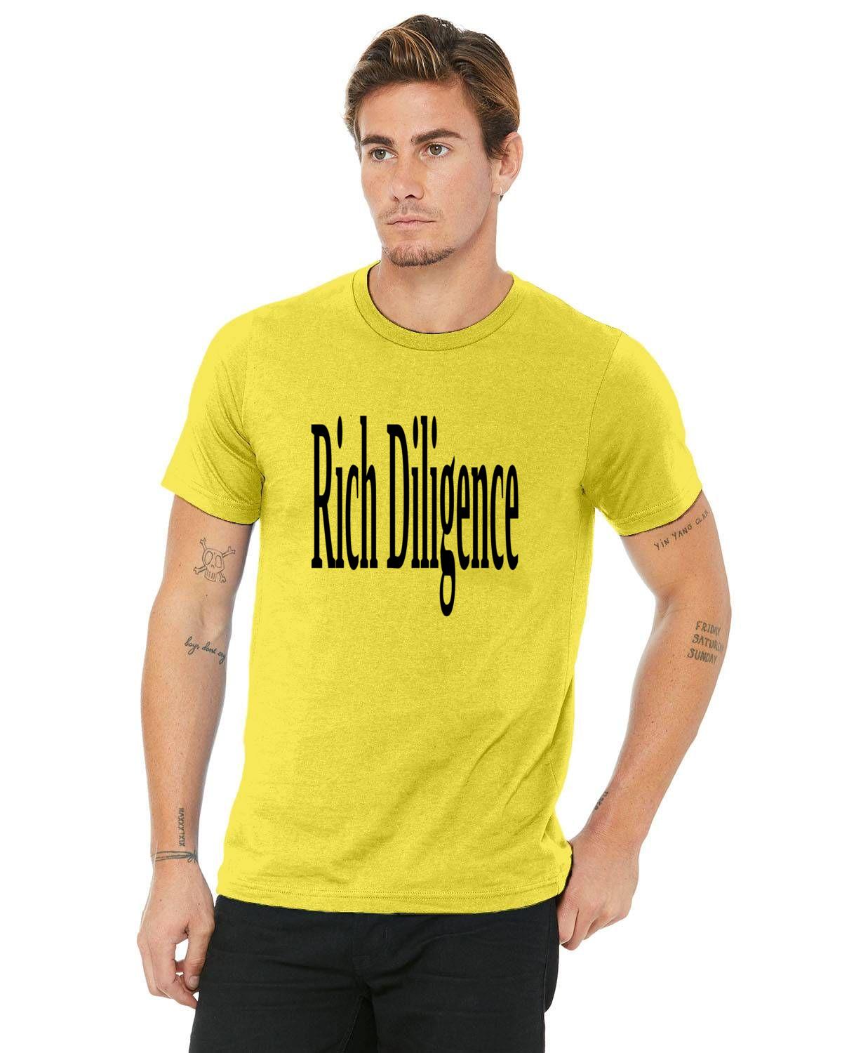 Rich Diligence Official Designer Tee