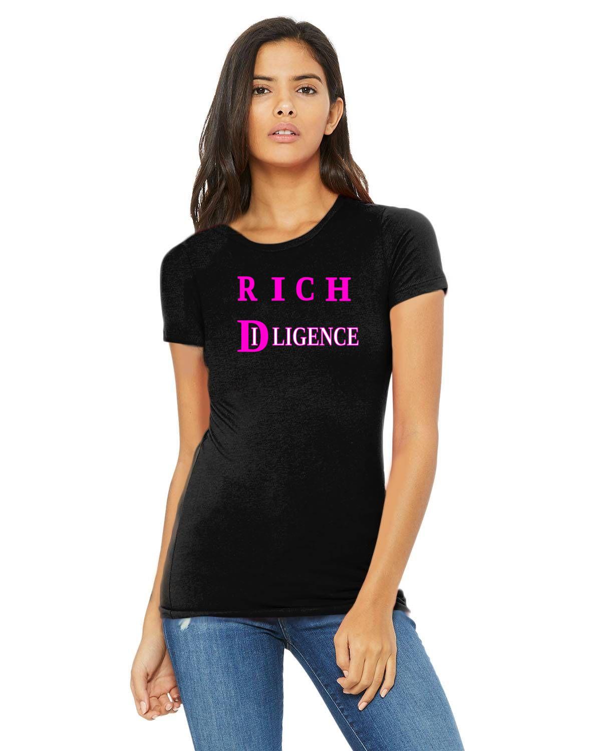 Rich Diligence Official Ladies Tee