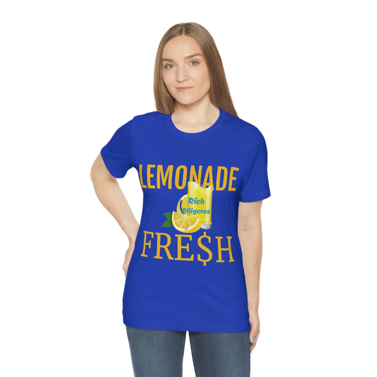 Rich Diligence LEMONADE FRE$H Unisex Jersey Short Sleeve Tee