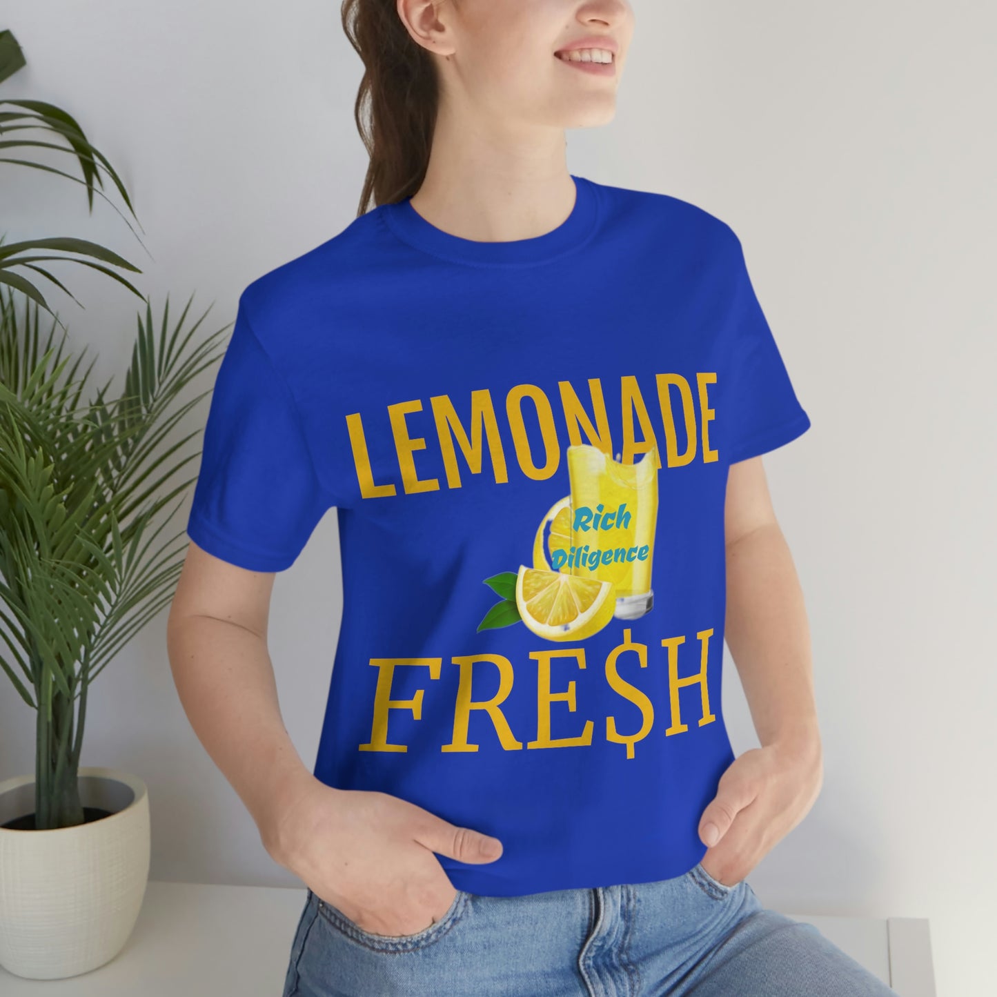 Rich Diligence LEMONADE FRE$H Unisex Jersey Short Sleeve Tee