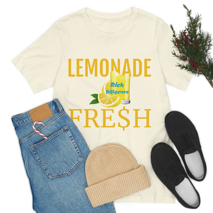 Rich Diligence LEMONADE FRE$H Unisex Jersey Short Sleeve Tee