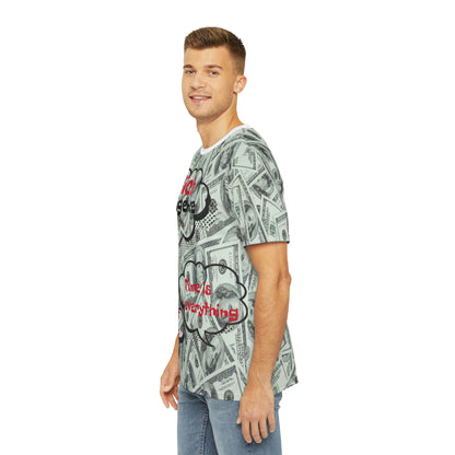 Rich Diligence Designer Men's Polyester Tee