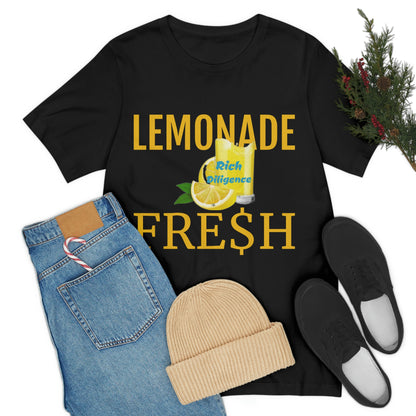 Rich Diligence LEMONADE FRE$H Unisex Jersey Short Sleeve Tee