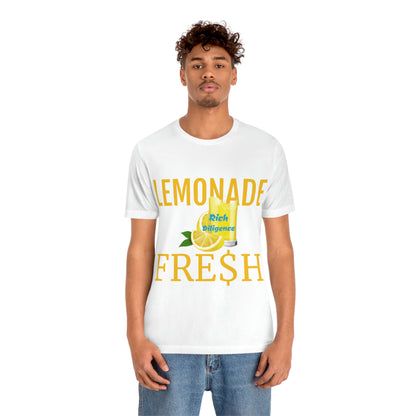 Rich Diligence LEMONADE FRE$H Unisex Jersey Short Sleeve Tee