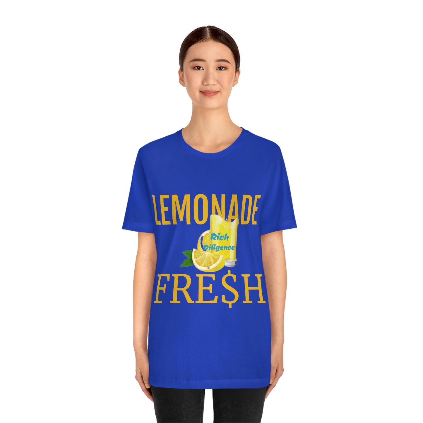 Rich Diligence LEMONADE FRE$H Unisex Jersey Short Sleeve Tee