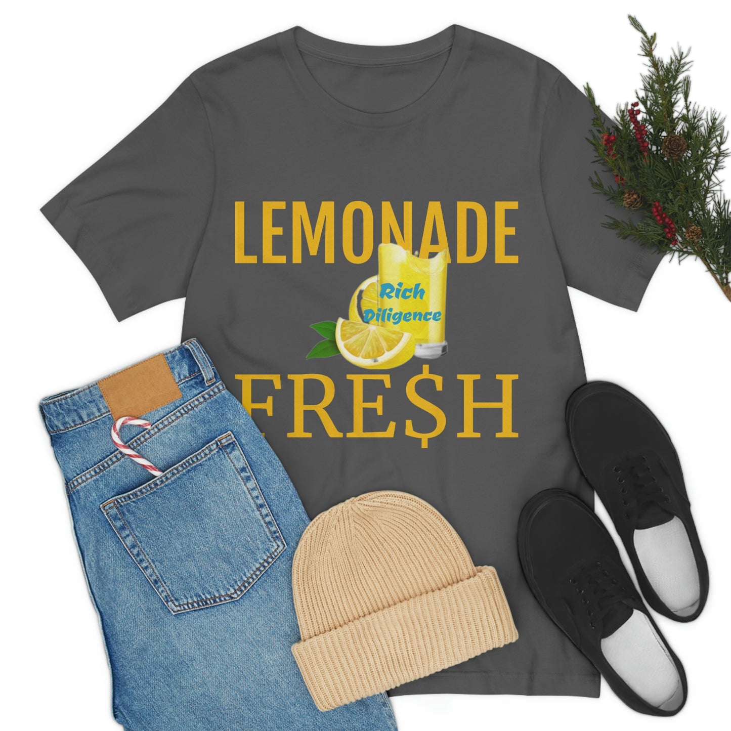 Rich Diligence LEMONADE FRE$H Unisex Jersey Short Sleeve Tee