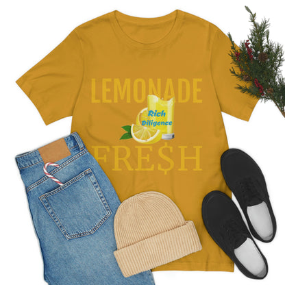 Rich Diligence LEMONADE FRE$H Unisex Jersey Short Sleeve Tee