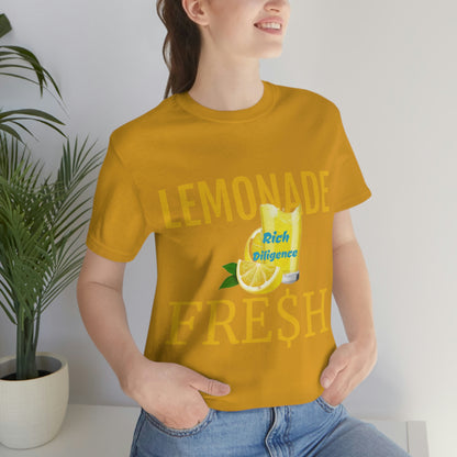 Rich Diligence LEMONADE FRE$H Unisex Jersey Short Sleeve Tee