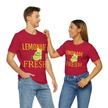 Rich Diligence LEMONADE FRE$H Unisex Jersey Short Sleeve Tee