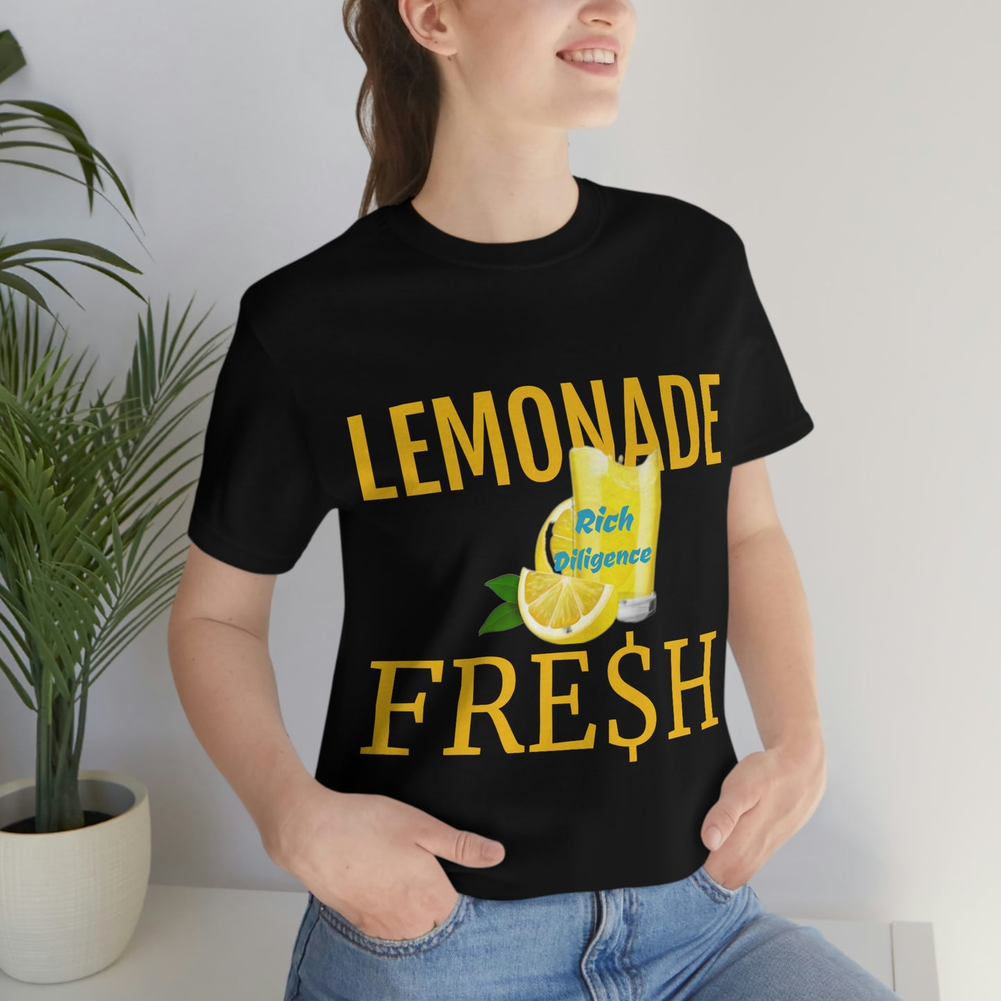 Rich Diligence LEMONADE FRE$H Unisex Jersey Short Sleeve Tee