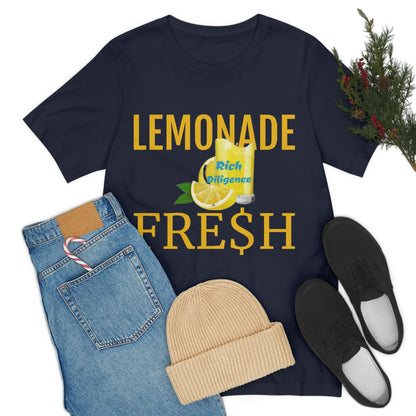 Rich Diligence LEMONADE FRE$H Unisex Jersey Short Sleeve Tee