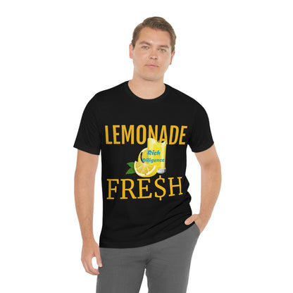 Rich Diligence LEMONADE FRE$H Unisex Jersey Short Sleeve Tee