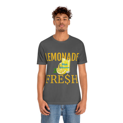 Rich Diligence LEMONADE FRE$H Unisex Jersey Short Sleeve Tee