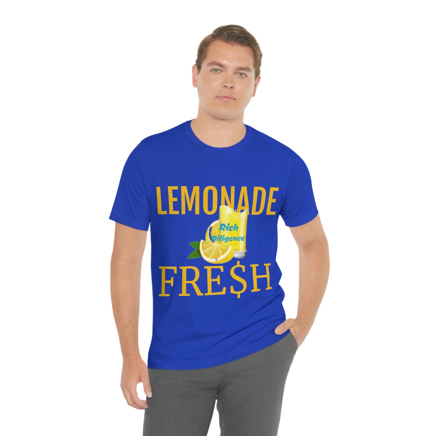 Rich Diligence LEMONADE FRE$H Unisex Jersey Short Sleeve Tee