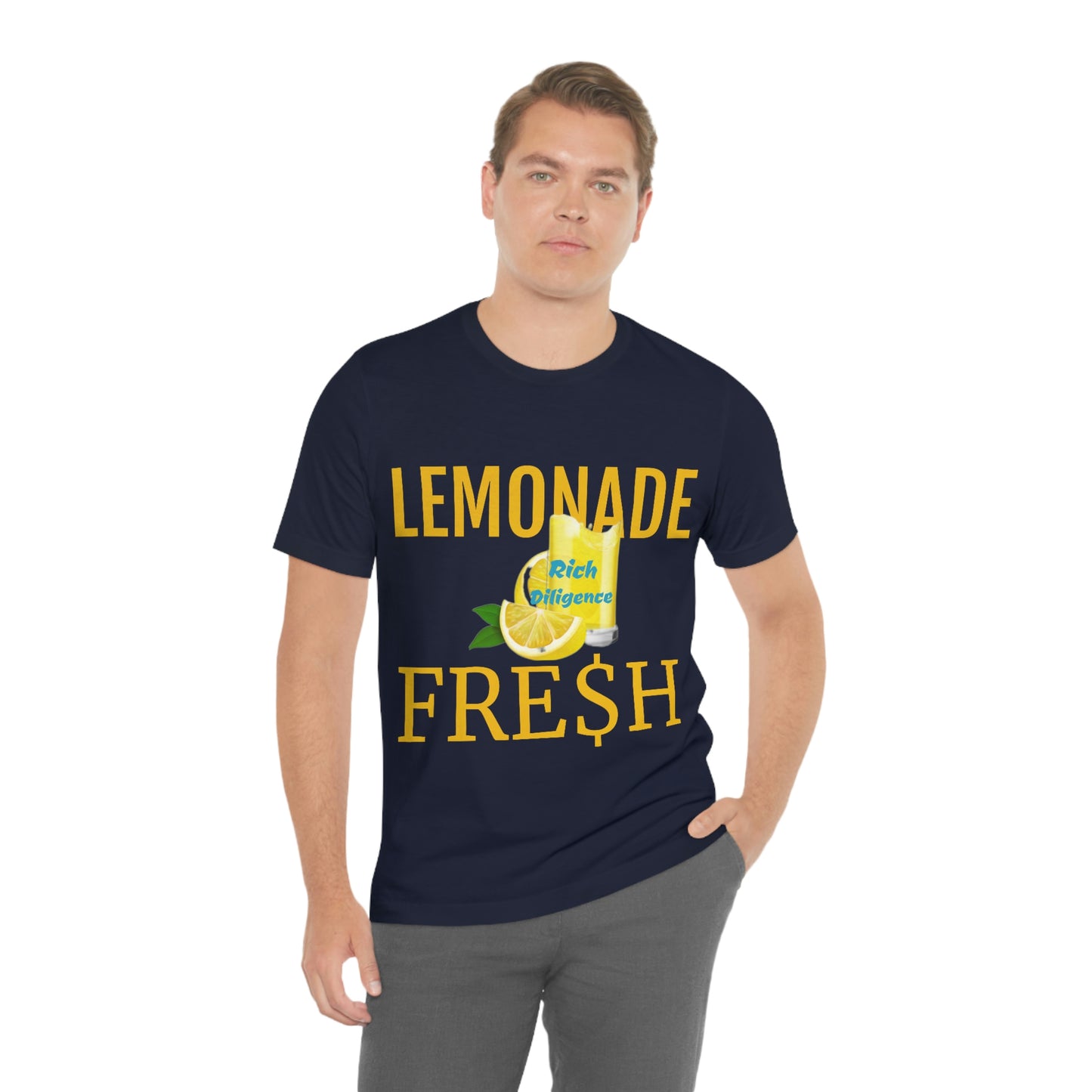 Rich Diligence LEMONADE FRE$H Unisex Jersey Short Sleeve Tee