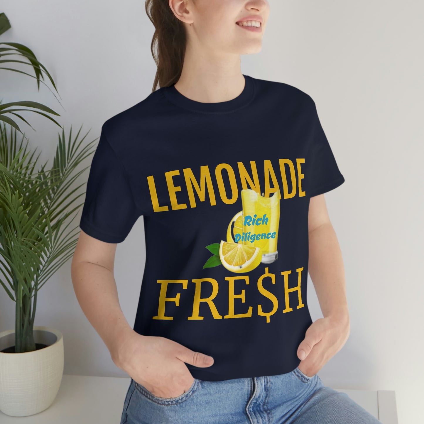 Rich Diligence LEMONADE FRE$H Unisex Jersey Short Sleeve Tee