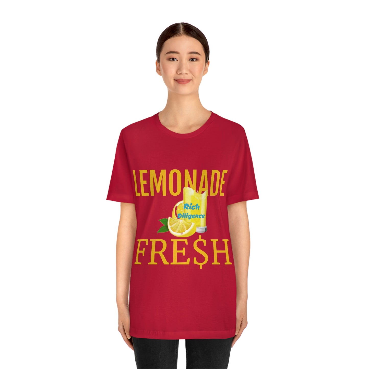 Rich Diligence LEMONADE FRE$H Unisex Jersey Short Sleeve Tee