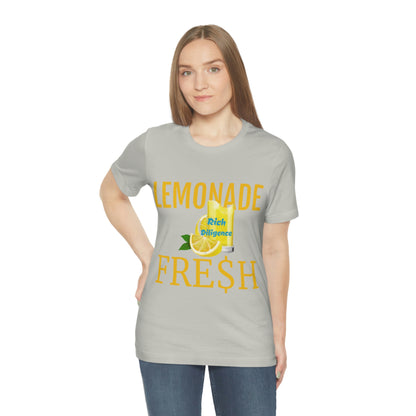 Rich Diligence LEMONADE FRE$H Unisex Jersey Short Sleeve Tee