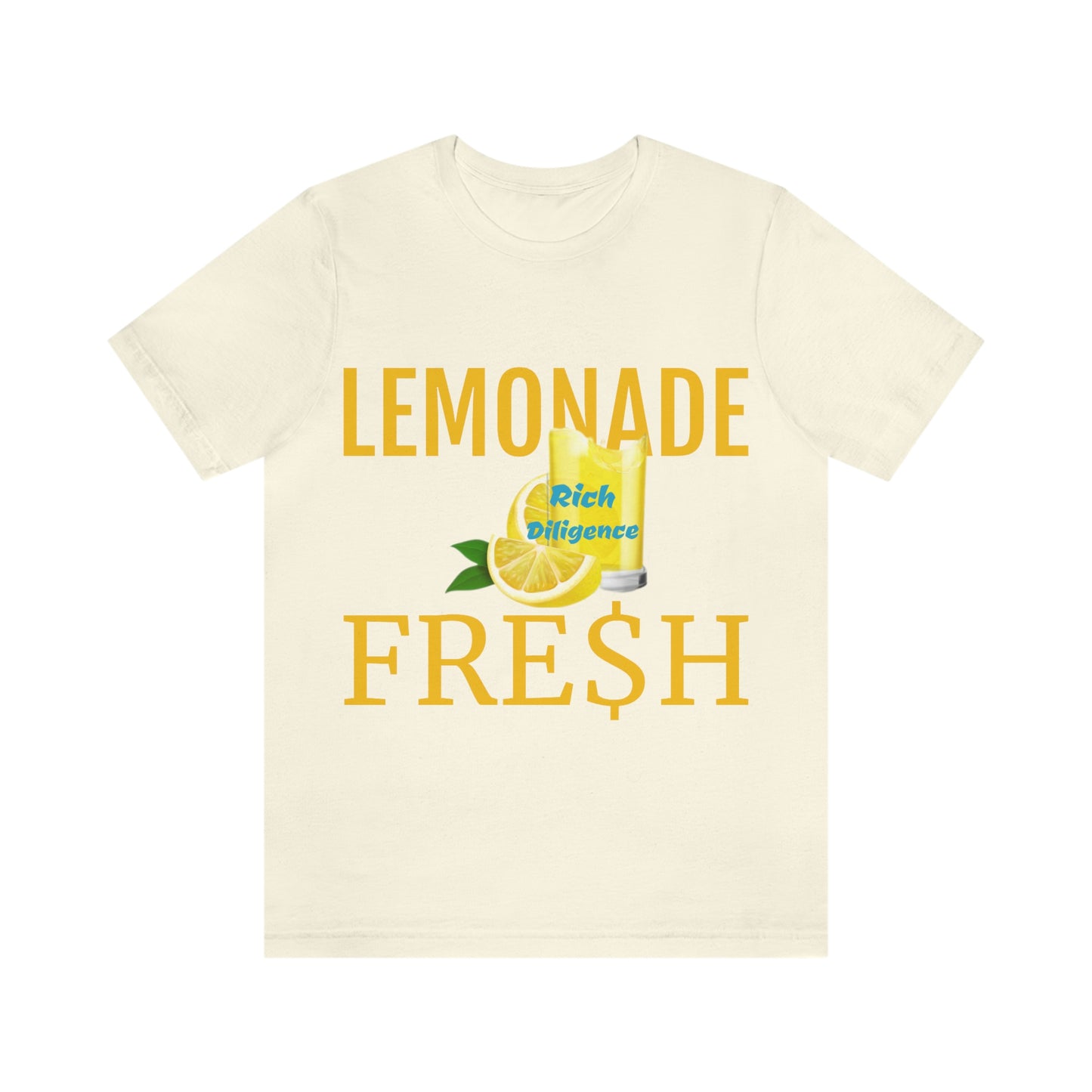 Rich Diligence LEMONADE FRE$H Unisex Jersey Short Sleeve Tee