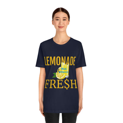 Rich Diligence LEMONADE FRE$H Unisex Jersey Short Sleeve Tee