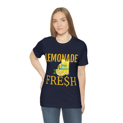 Rich Diligence LEMONADE FRE$H Unisex Jersey Short Sleeve Tee