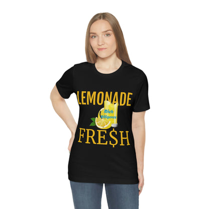 Rich Diligence LEMONADE FRE$H Unisex Jersey Short Sleeve Tee