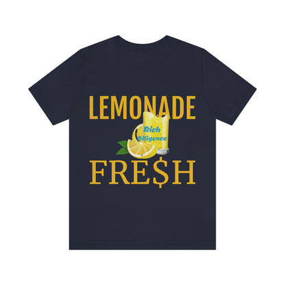 Rich Diligence LEMONADE FRE$H Unisex Jersey Short Sleeve Tee