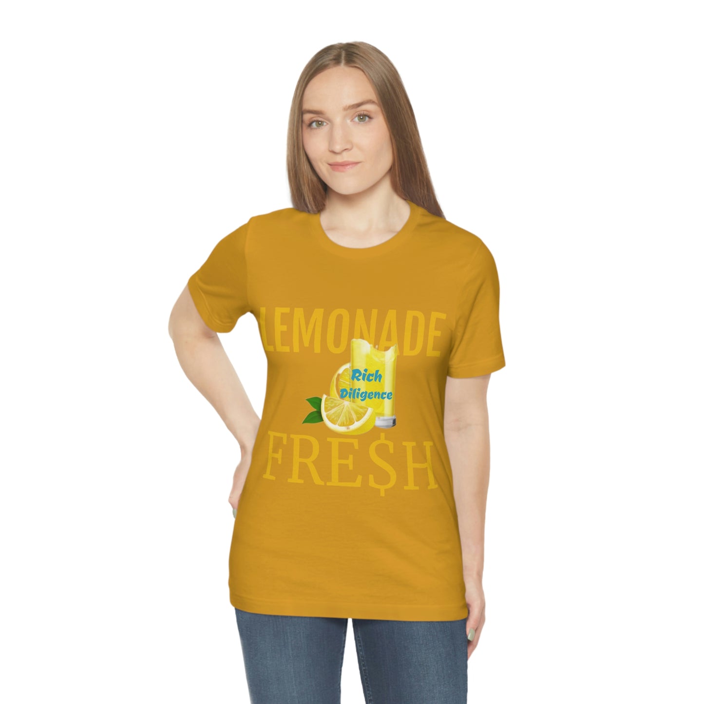 Rich Diligence LEMONADE FRE$H Unisex Jersey Short Sleeve Tee